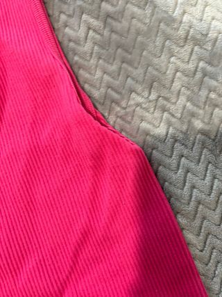 Top Stradivarius Rosa Fucsia Talla XS