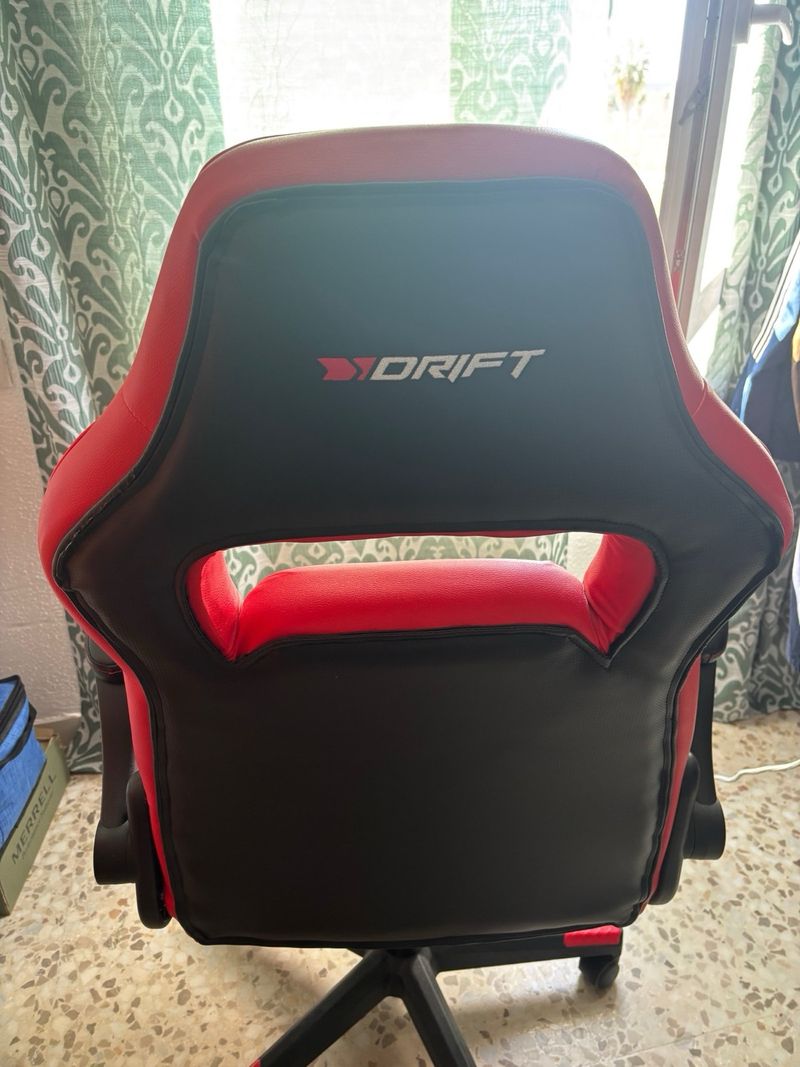 Silla Gamer Drift Roja y Negra afbeelding 2