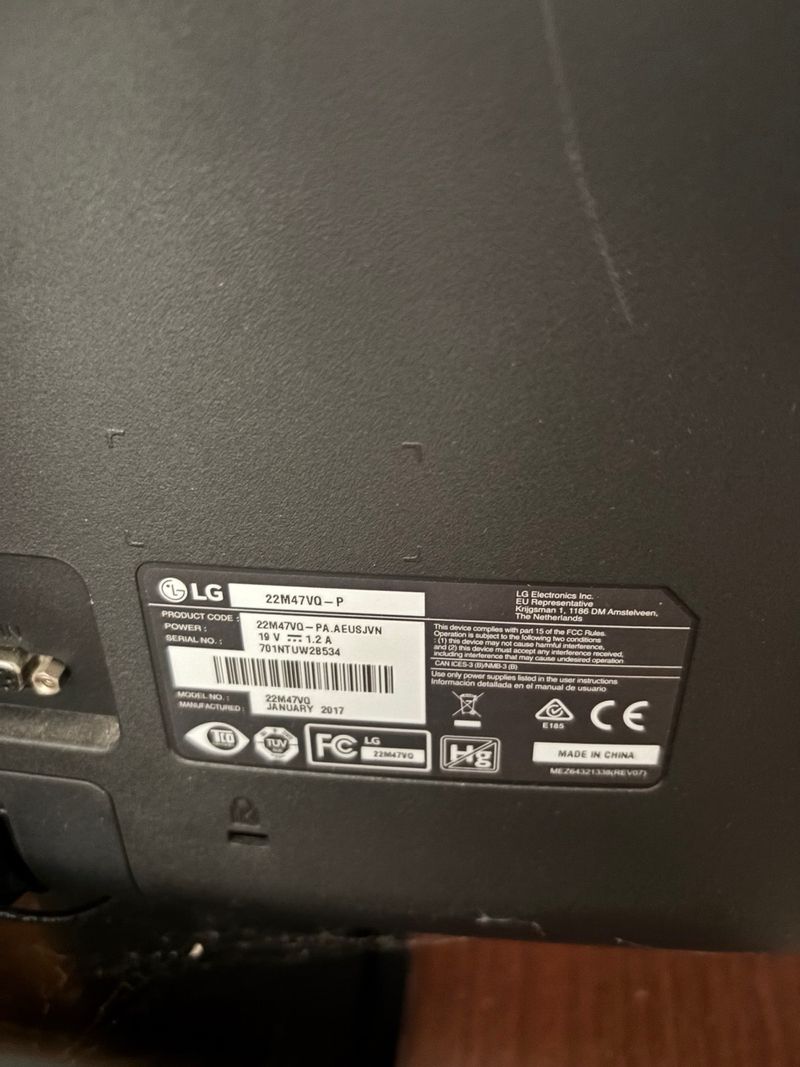 Pantalla LG Negra afbeelding 2