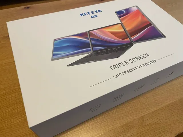 Doble pantalla portátil - 15,4” cada una - funda