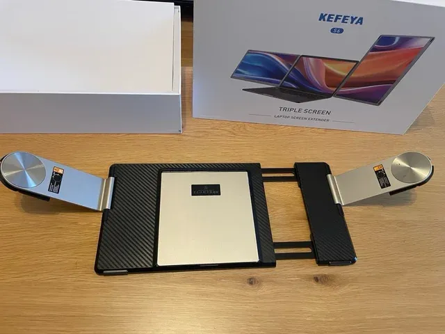 Doble pantalla portátil - 15,4” cada una - funda afbeelding 6