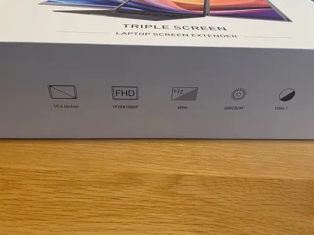 Doble pantalla portátil - 15,4” cada una - funda afbeelding 2