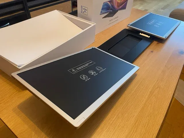 Doble pantalla portátil - 15,4” cada una - funda afbeelding 8
