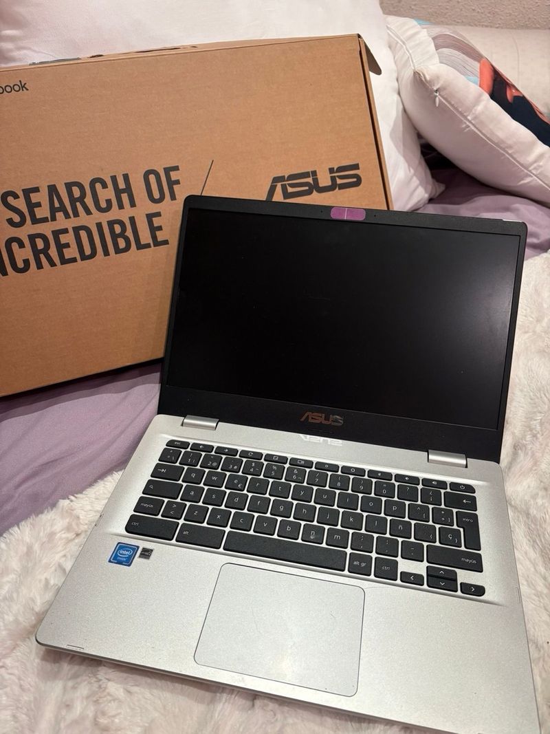 Chromebook Asus Plateado afbeelding 4
