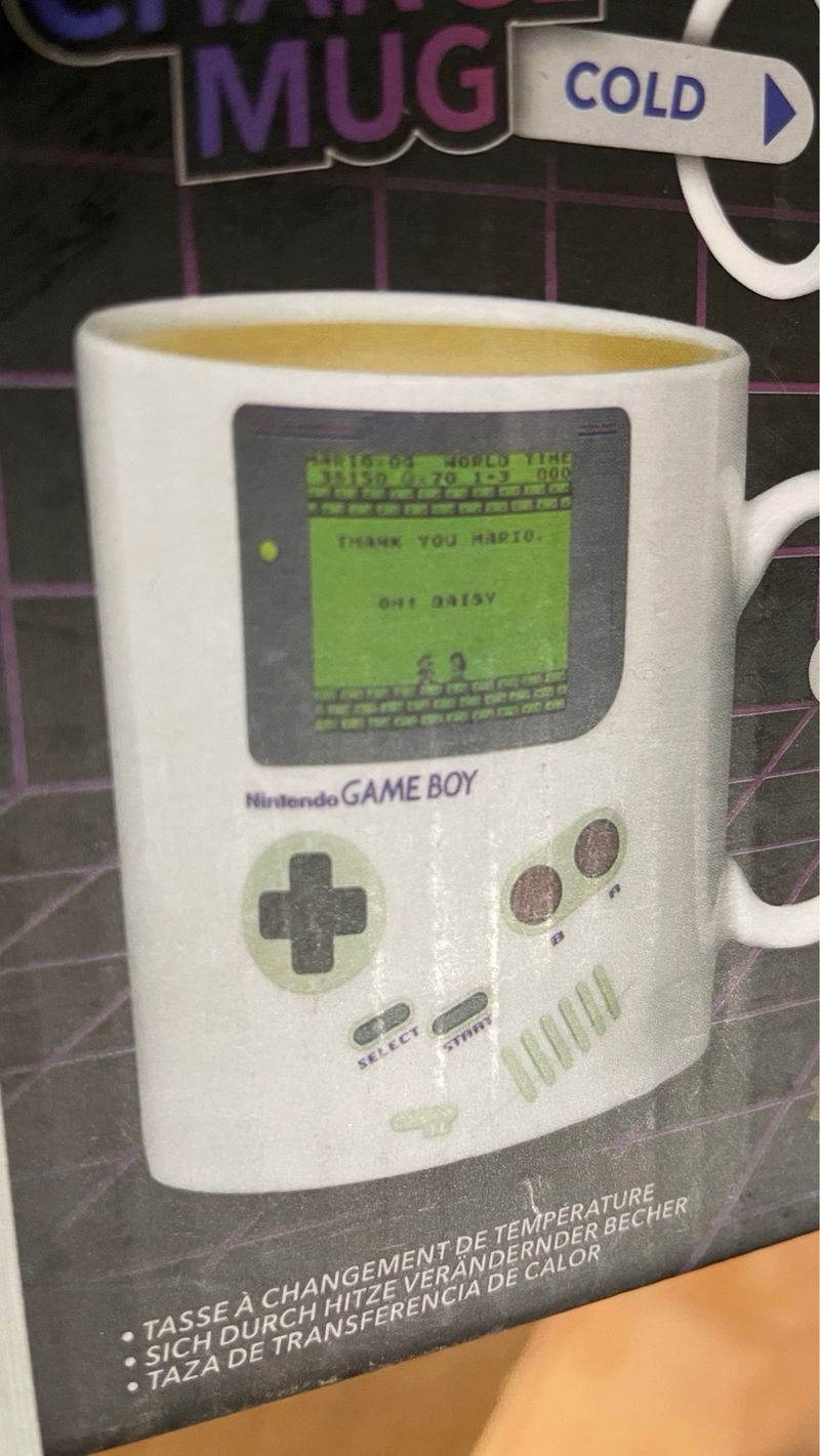 Taza Termoensible oficial Nintendo Game Boy 320ml afbeelding 8