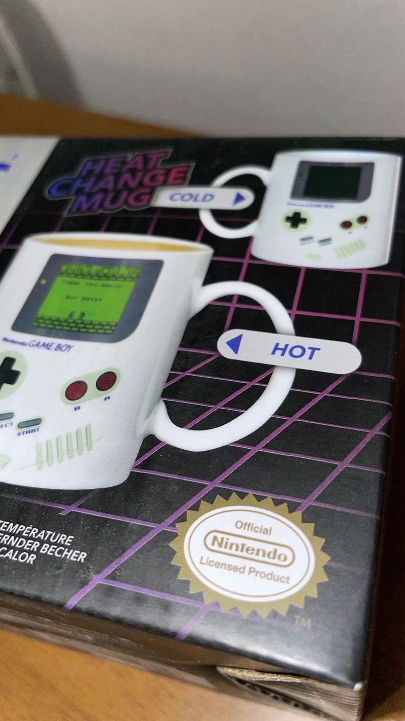 Taza Termoensible oficial Nintendo Game Boy 320ml afbeelding 3