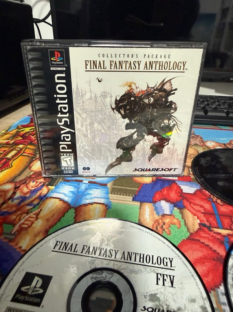 Final Fantasy Anthology NTSC USA PS1 afbeelding 2