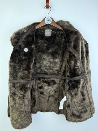 Chaqueta Sfera efecto ante con pelo