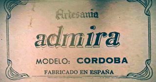 Guitarra Clásica Admira Córdoba