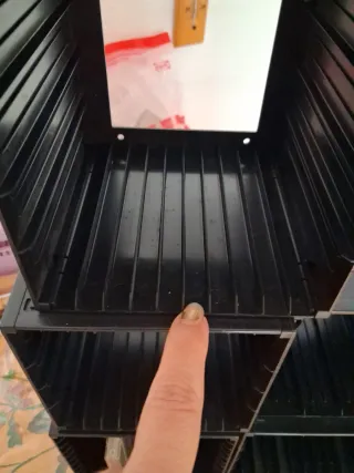 5 Caja para CDs / Cajas apilables