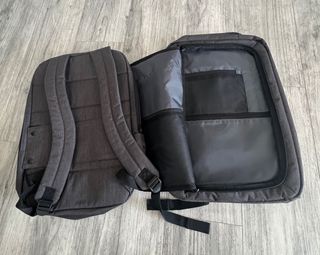 Zaini per laptop grigi in confezione