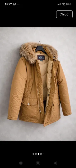 Parka Woolrich originale USA Taglia XL