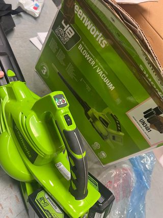 Greenworks 48V Sopladora/Aspiradora Hojas