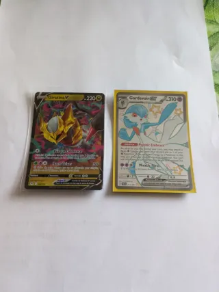 Giratina V 130/196 y Gardevoir EX 217/091