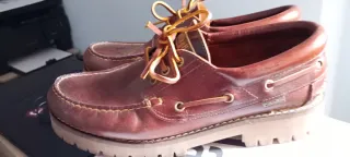 Mocasines Callaghan Piel Marrón Talla 43.