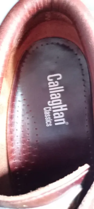 Mocasines Callaghan Piel Marrón Talla 43.