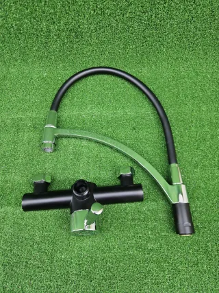 Grifo Cocina Flexible Negro/Plata Kelleria