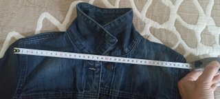Cazadora vaquera LTB azul y negra Talla XS
