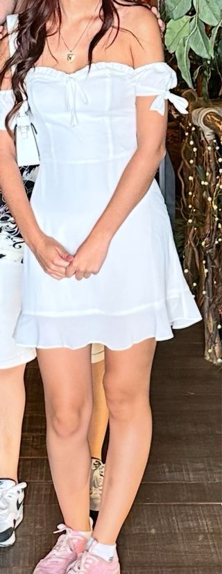 Vestido blanco de fiesta