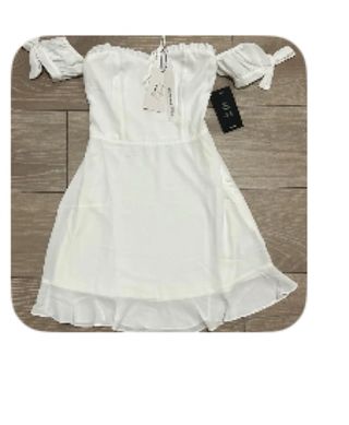 Vestido blanco de fiesta