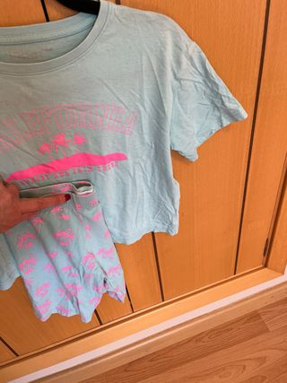 Conjunto Verano Niña Camiseta y Cic