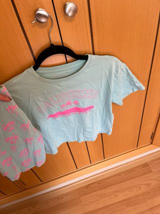 Conjunto Verano Niña Camiseta y Cic