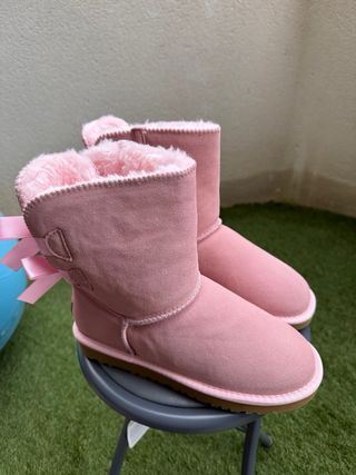 Stivali stile UGG rosa