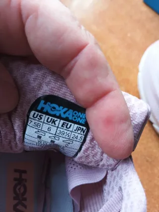 Zapatillas Hoka Clifton 9 Rosa/Blanco