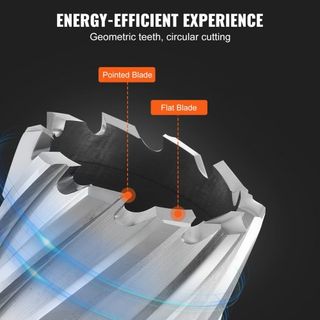 Juego de Cortadores Anulares, 13 piezas Brocas Mag Drill con Shank Weldon, 2.5 cm de Profundidad de Corte, 1.1 a 2.7 cm de Diámetro de Corte, M2AL HSS, 2 Pines Piloto, Llave Hexagonal y Estuche Po...