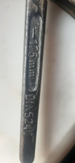 Chiave stringitubi 7 175mm DIN5246