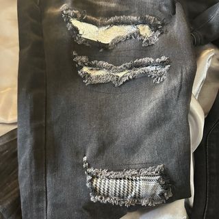 Jeans Purple Brand Neri Strappati