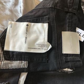 Jeans Purple Brand Neri Strappati