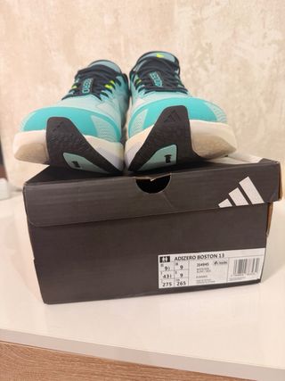 Adidas Adizero Boston 13 Teal/Blanco