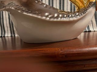 Porcelana Davor Pan / Baño Oro Plata