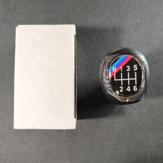 PALANCA CAMBIOS BMW 6 MARCHAS FRANJAS M - POMO BMW