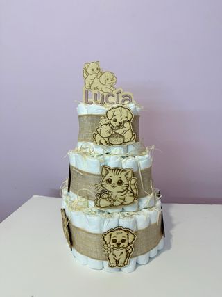 Tartas de pañales personalizadas