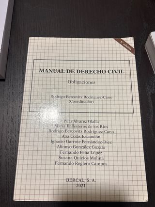 Manual De Derecho Civil