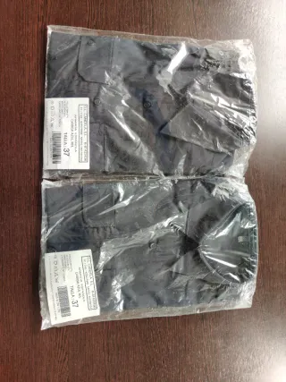 Camisa Armada Española azul manga larga Talla 37