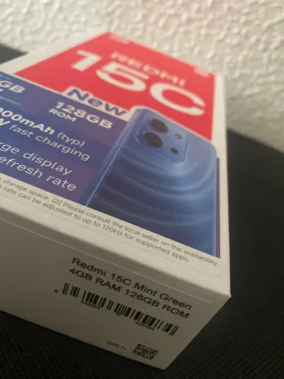 Xiaomi Redmi 15C 128GB Mint Green NFC