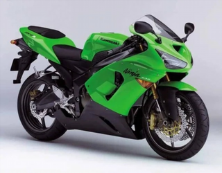 CARENADO PINTADO KAWASAKI ZX6R VERDE 05-06