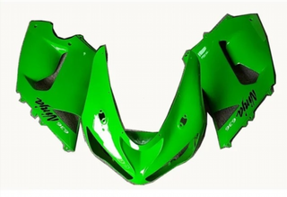 CARENADO PINTADO KAWASAKI ZX6R VERDE 05-06
