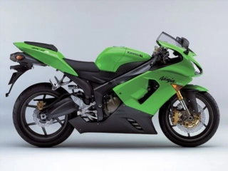 CARENADO PINTADO KAWASAKI ZX6R VERDE 05-06