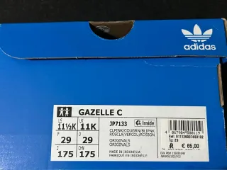 Adidas Gazelle Suede Rosa Bambina Tg 29