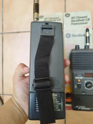 2 Walkie talkie CB Vintage GE 40 Canales