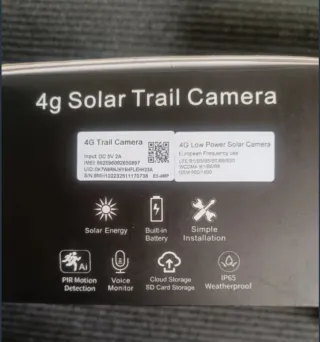 Cámara de caza 4G con antena