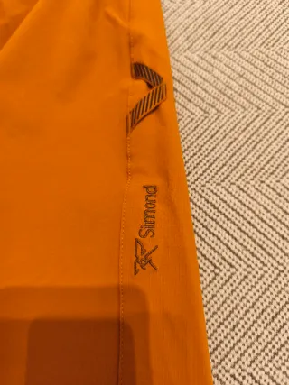 Pantalón de escalada Simond naranja hombre.