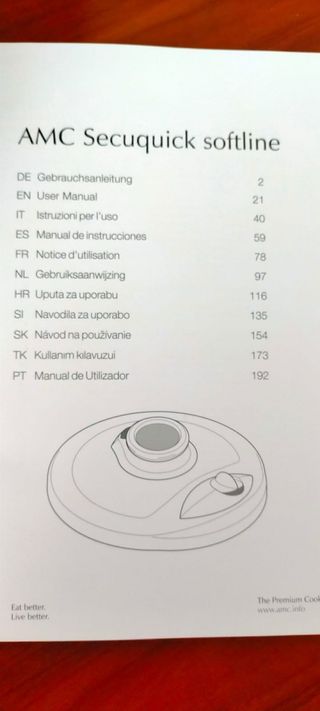 Tapa AMC Secuquick 24 cm