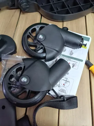 Silla de paseo con asiento, tabla para niños, 360⁰