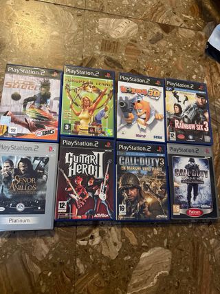 Lote juegos ps2
