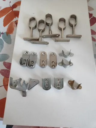 Soportes para barra de armario